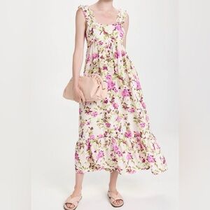 En Saison for Tuckernuck Cassidy Floral Print Midi Dress size XS